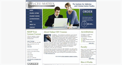 Desktop Screenshot of ceumatrix.com